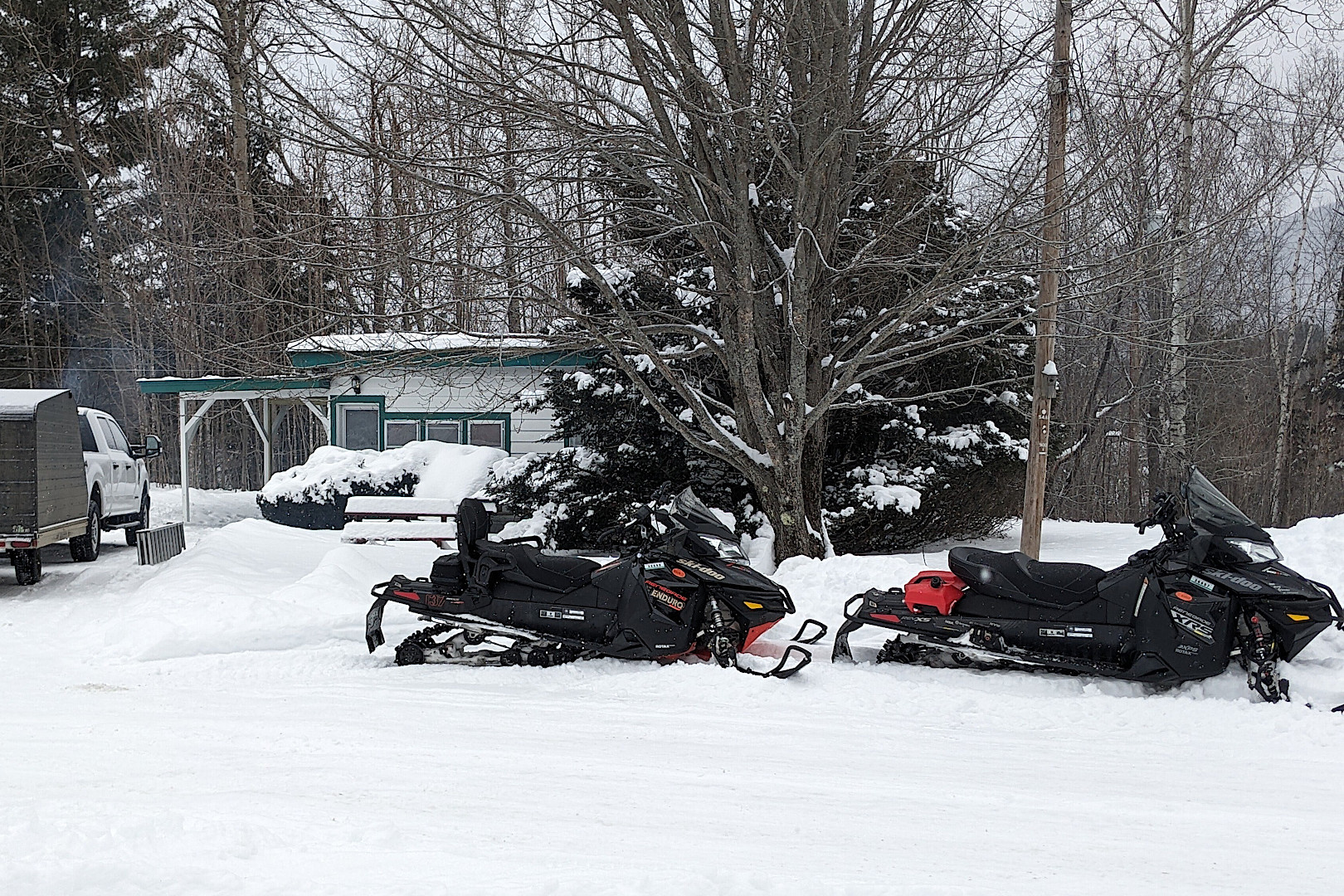 Snowmobiles Cabin 1